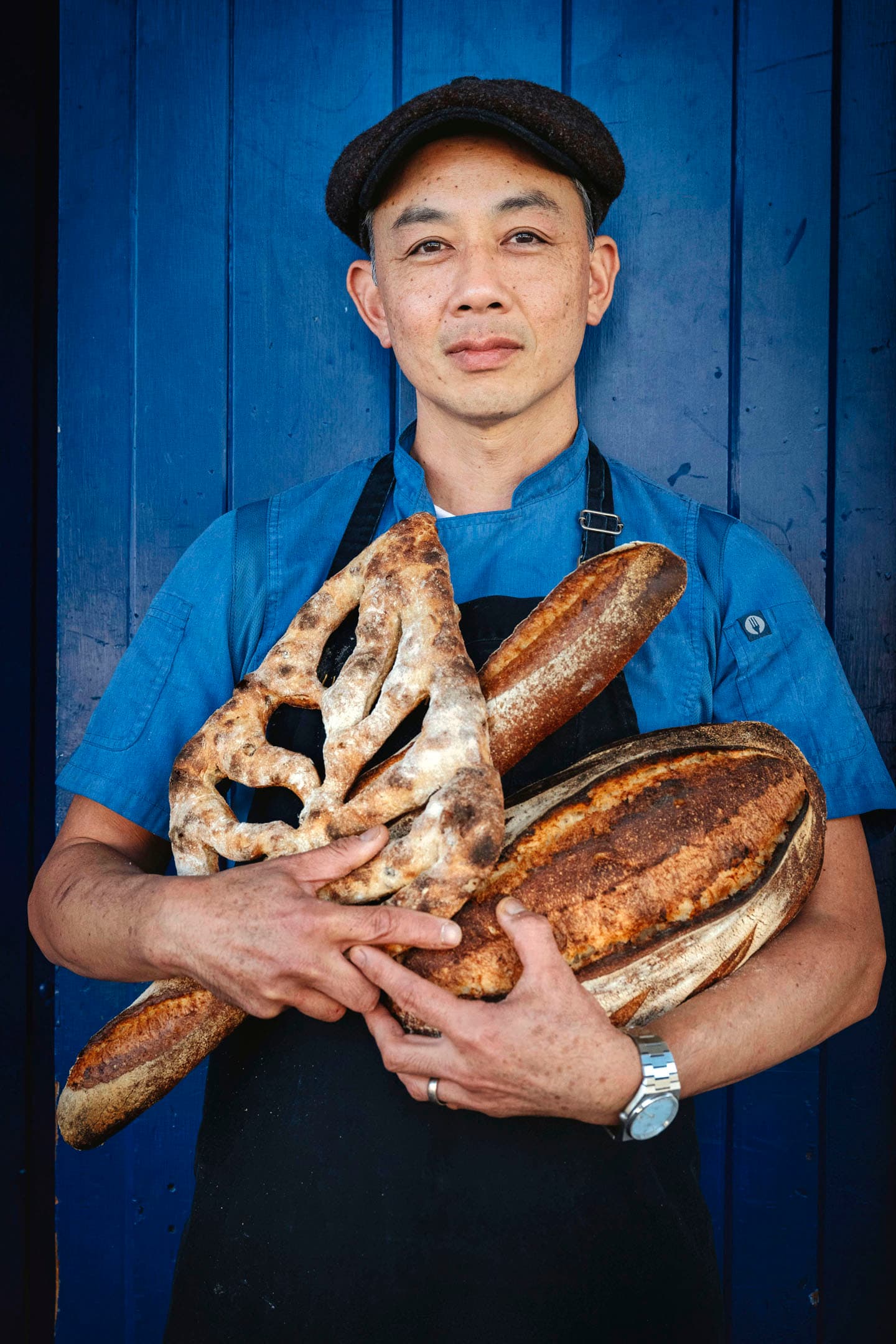 Artisan bread photography for Sydney bakery campaign