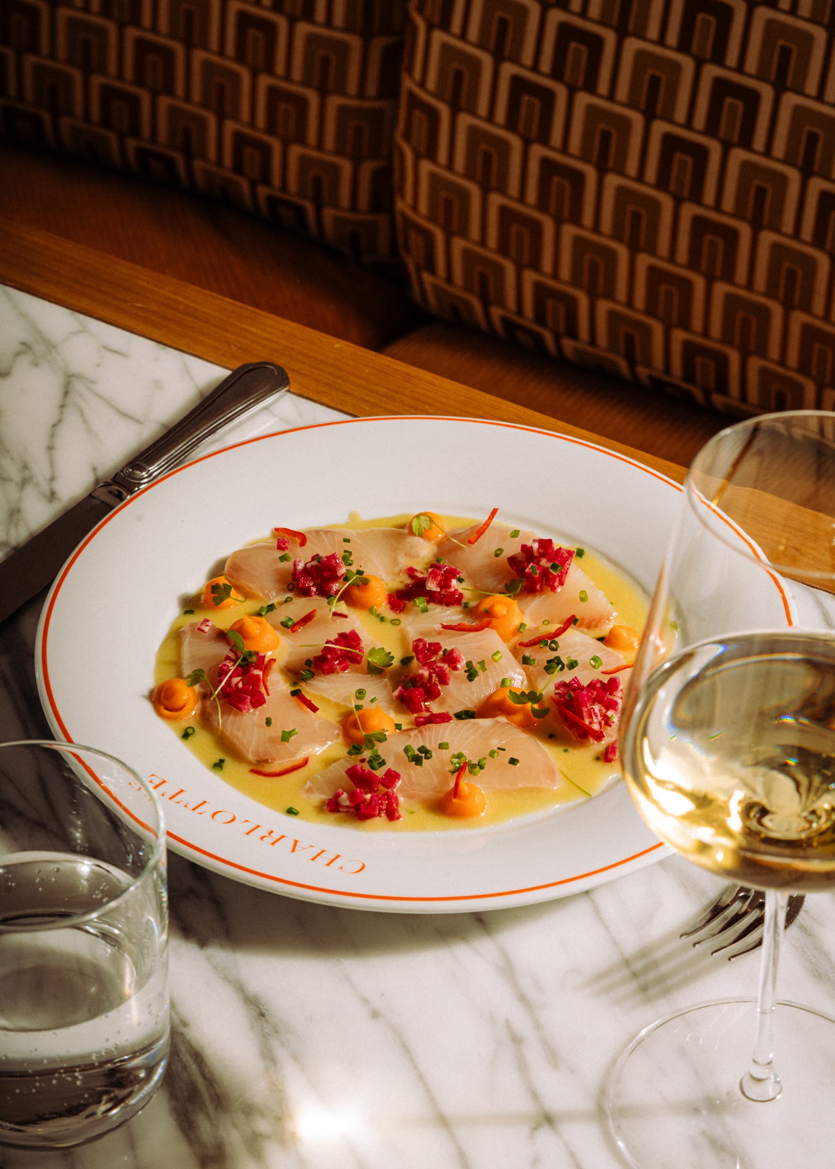 Fresh ceviche dish photography for restaurant social media