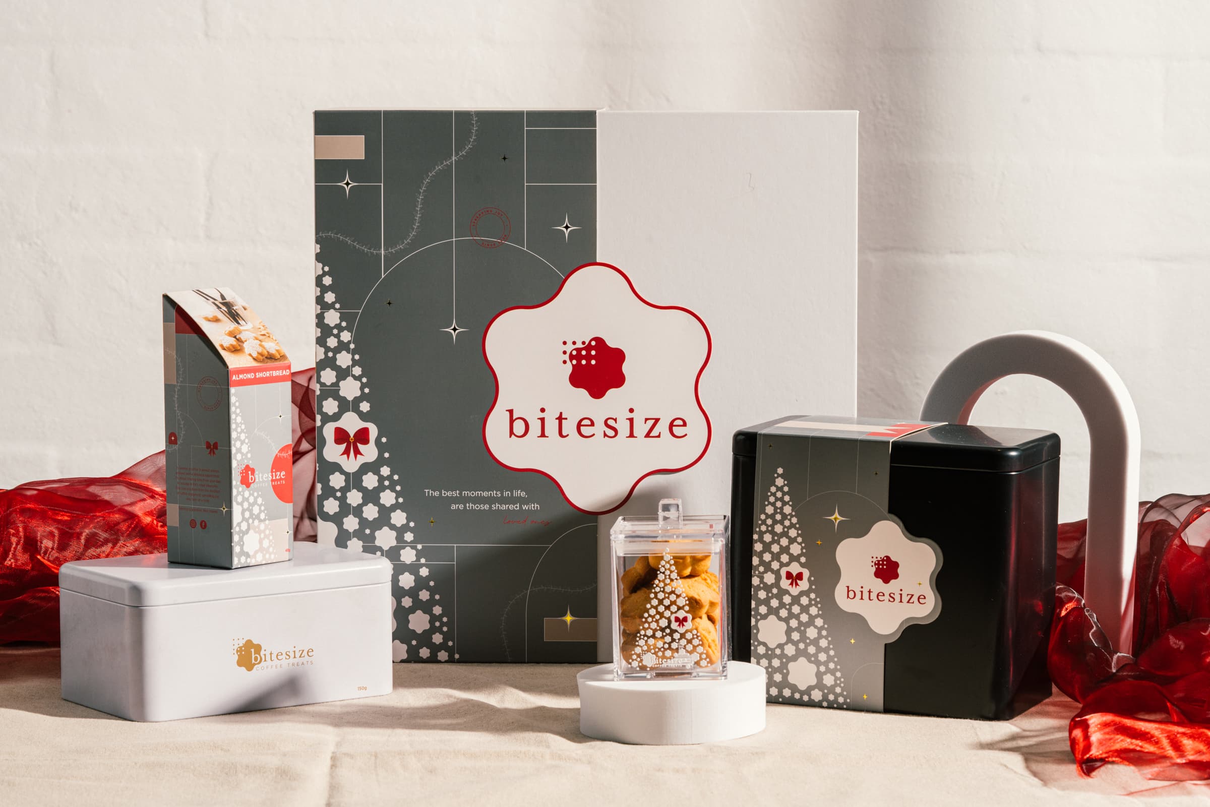 Christmas gift product photography for seasonal campaign