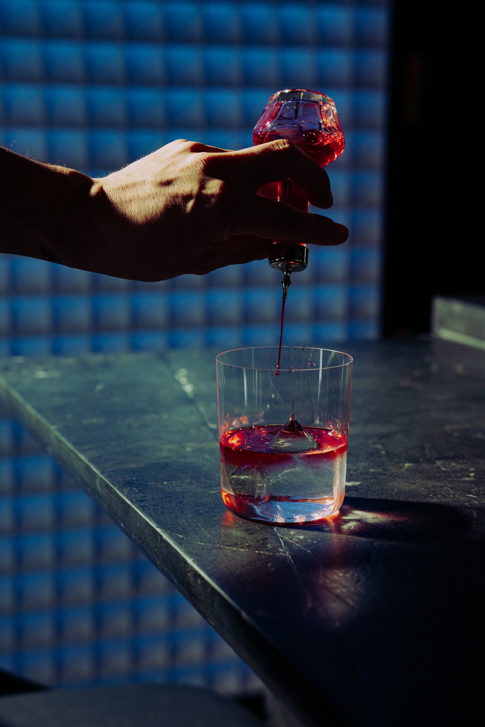 Premium cocktail photography for upscale Sydney bar